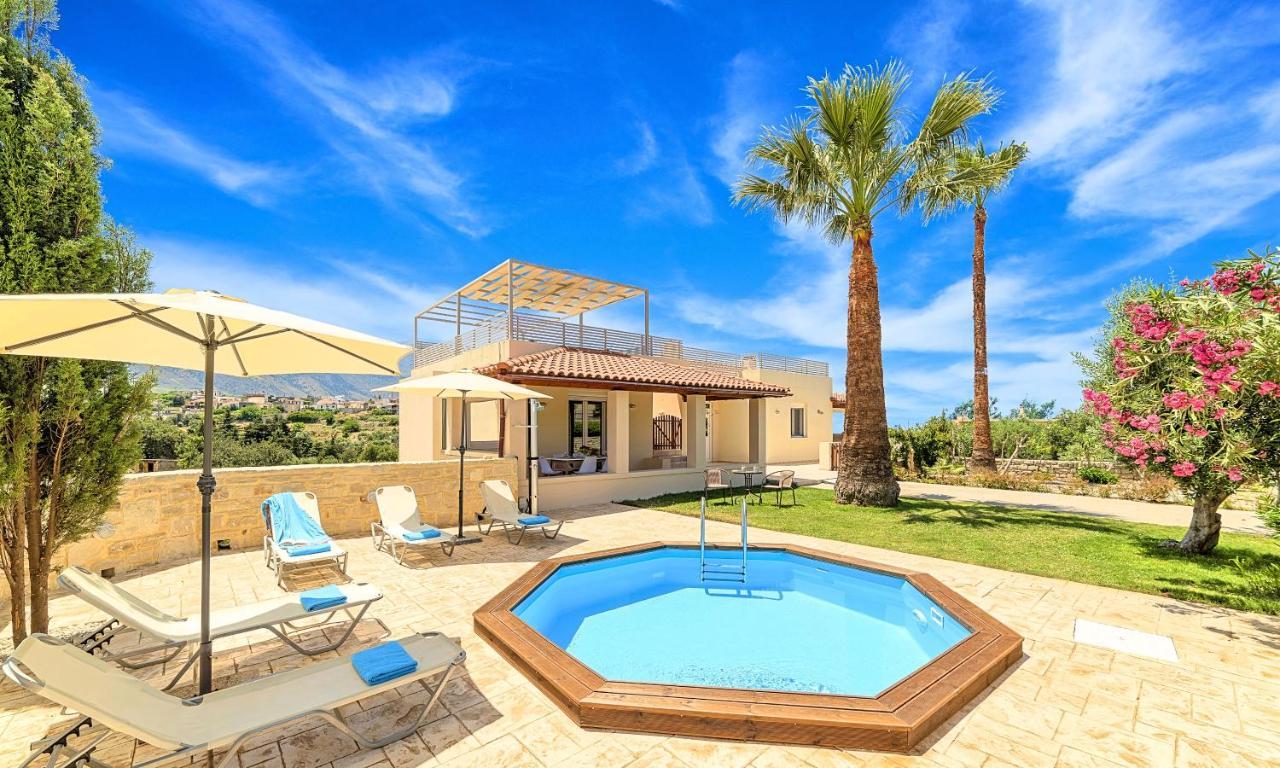 Villa Di Palma Heated Pool Koufi Экстерьер фото