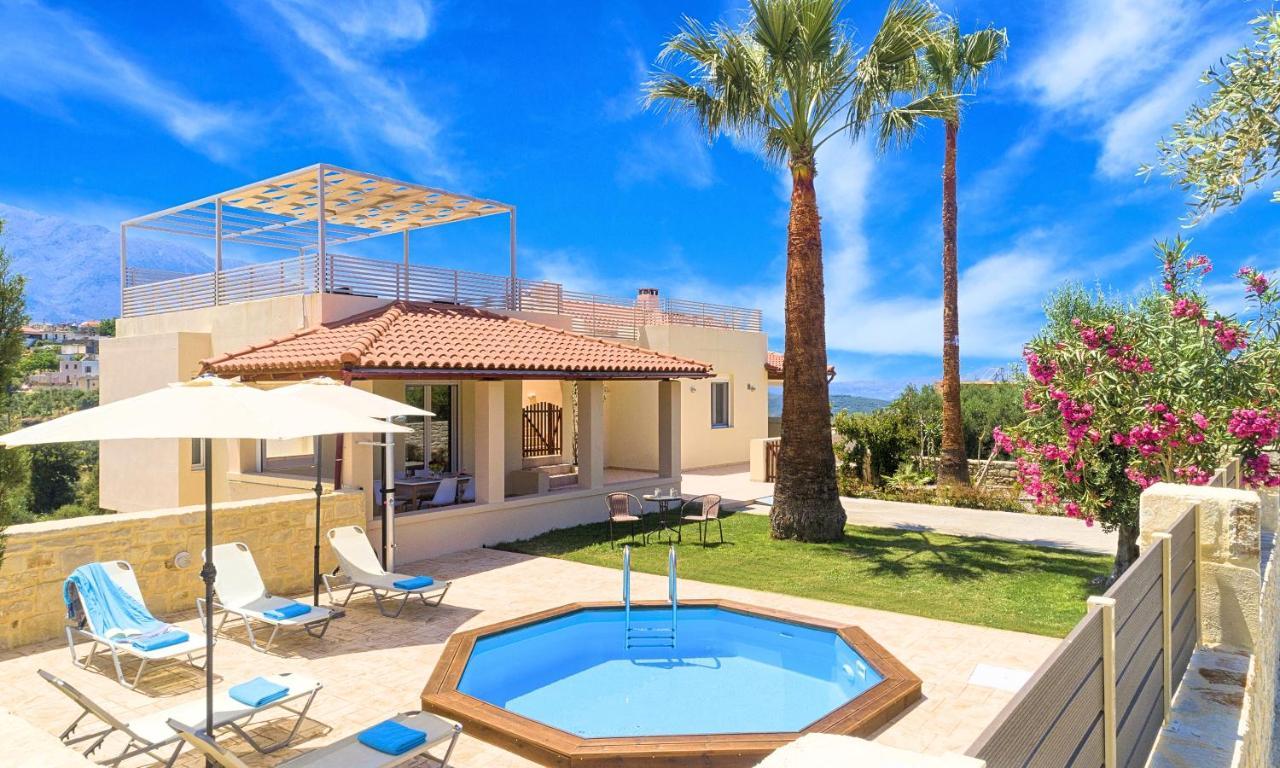 Villa Di Palma Heated Pool Koufi Экстерьер фото