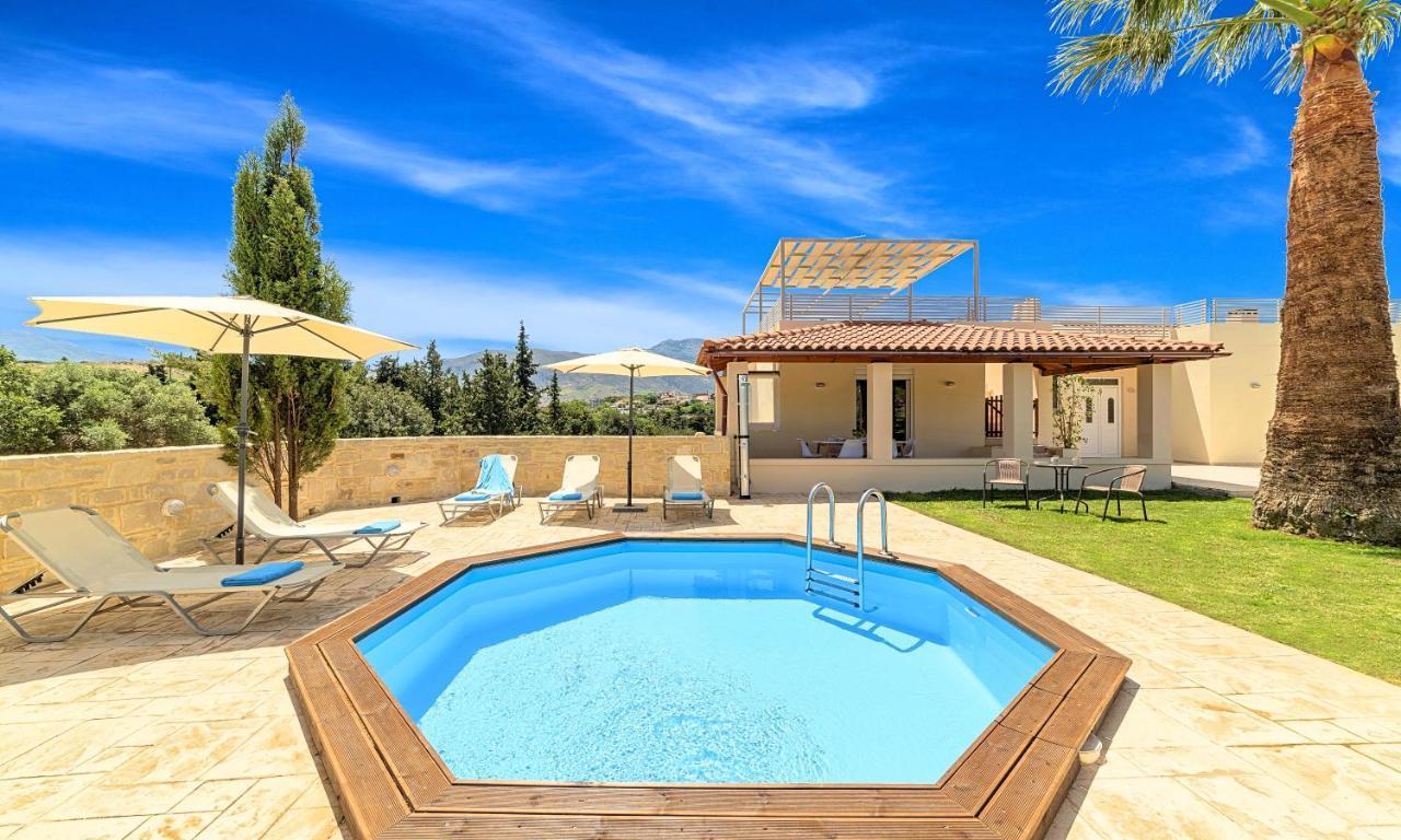 Villa Di Palma Heated Pool Koufi Экстерьер фото