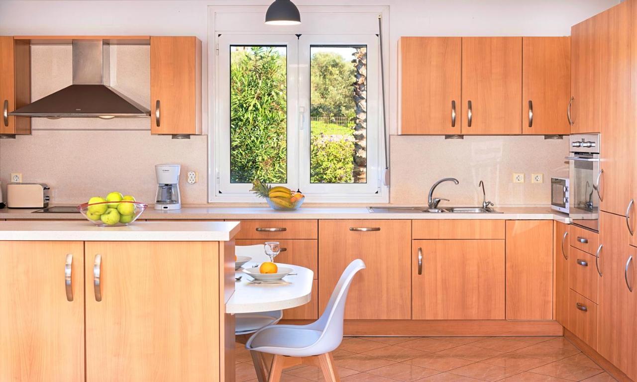 Villa Di Palma Heated Pool Koufi Экстерьер фото
